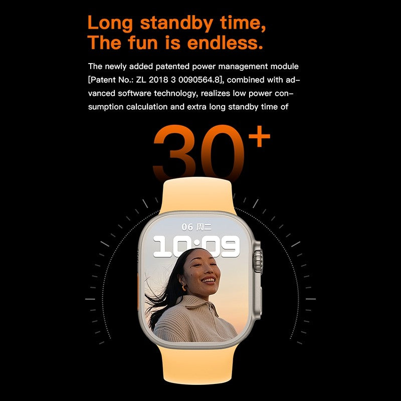 T800 Ultra2 Smart Watch with49 MM Dial Size