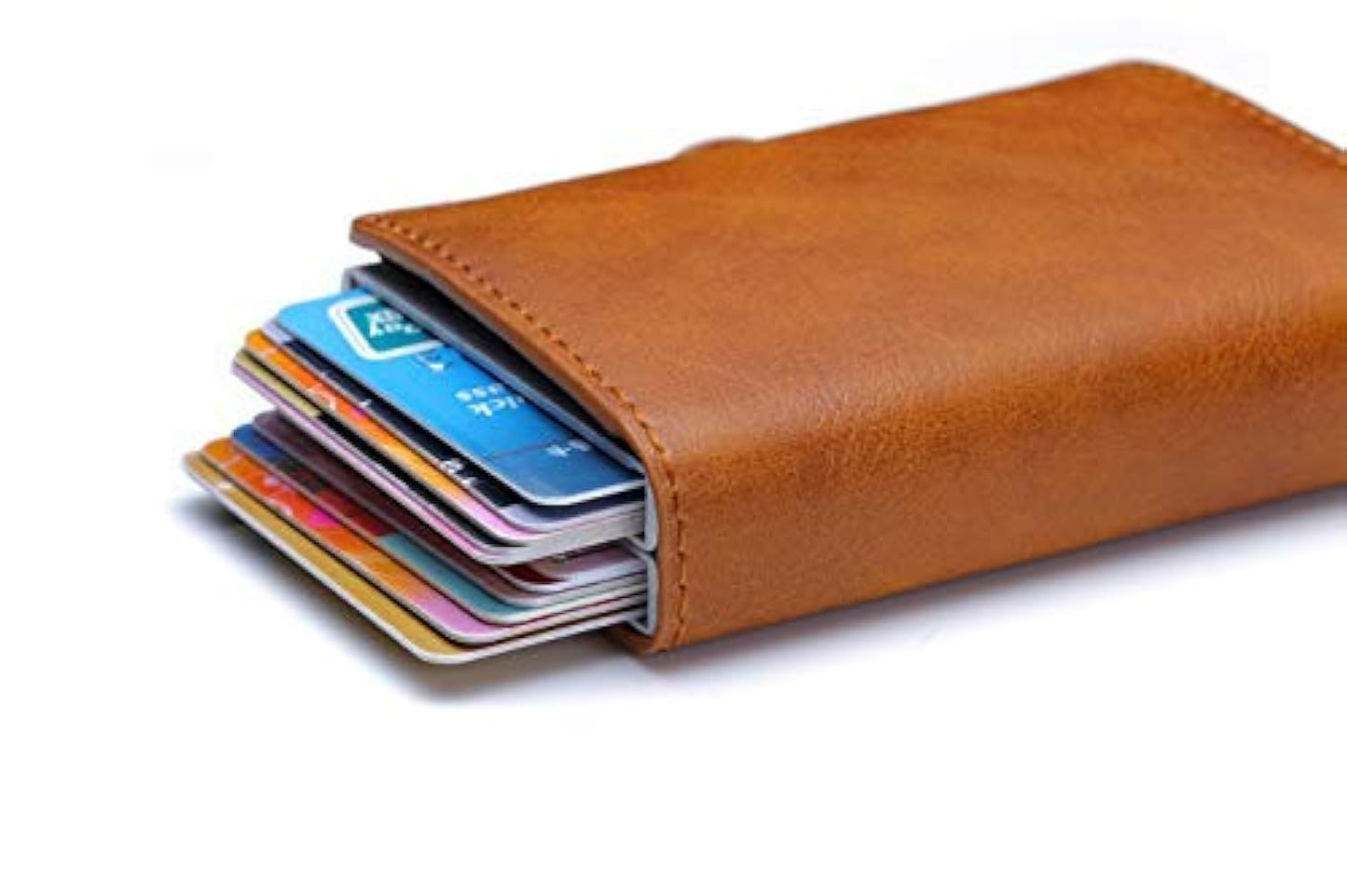 Men’s Slim Wallet with Pop-Up Card Holder