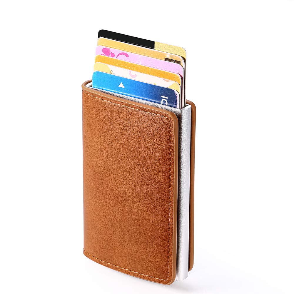 Men’s Slim Wallet with Pop-Up Card Holder