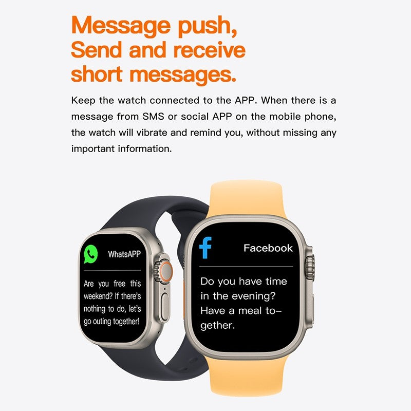T800 Ultra2 Smart Watch with49 MM Dial Size