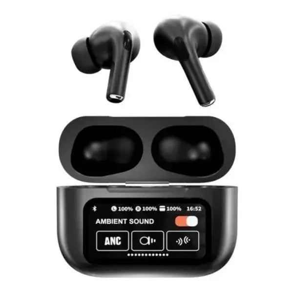 A9 Pro Earbuds Anc/enc Dauble Dark Tuch Screen Display