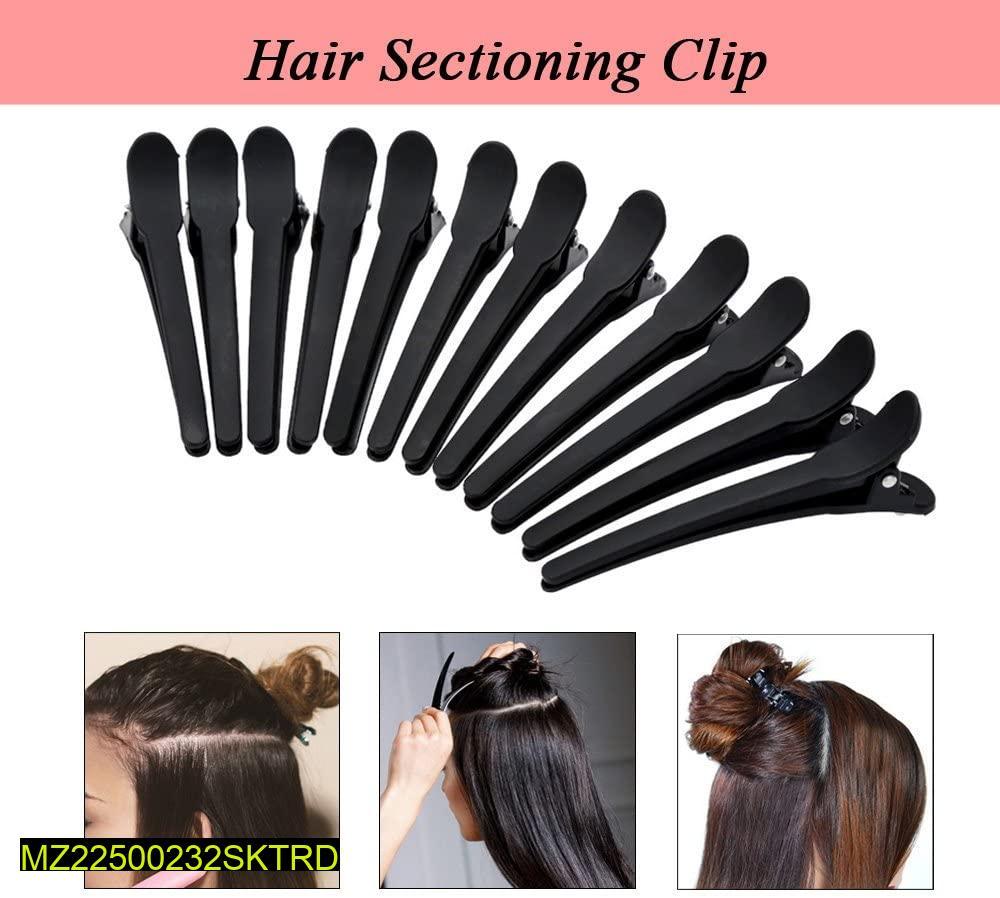 Hair Sectioning Hair Clip, Pack Of 6