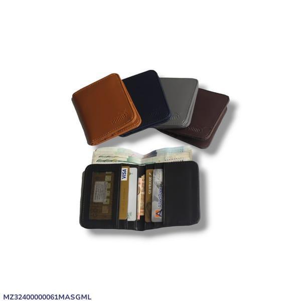 Synthetic Leather Wallet For Men And Women