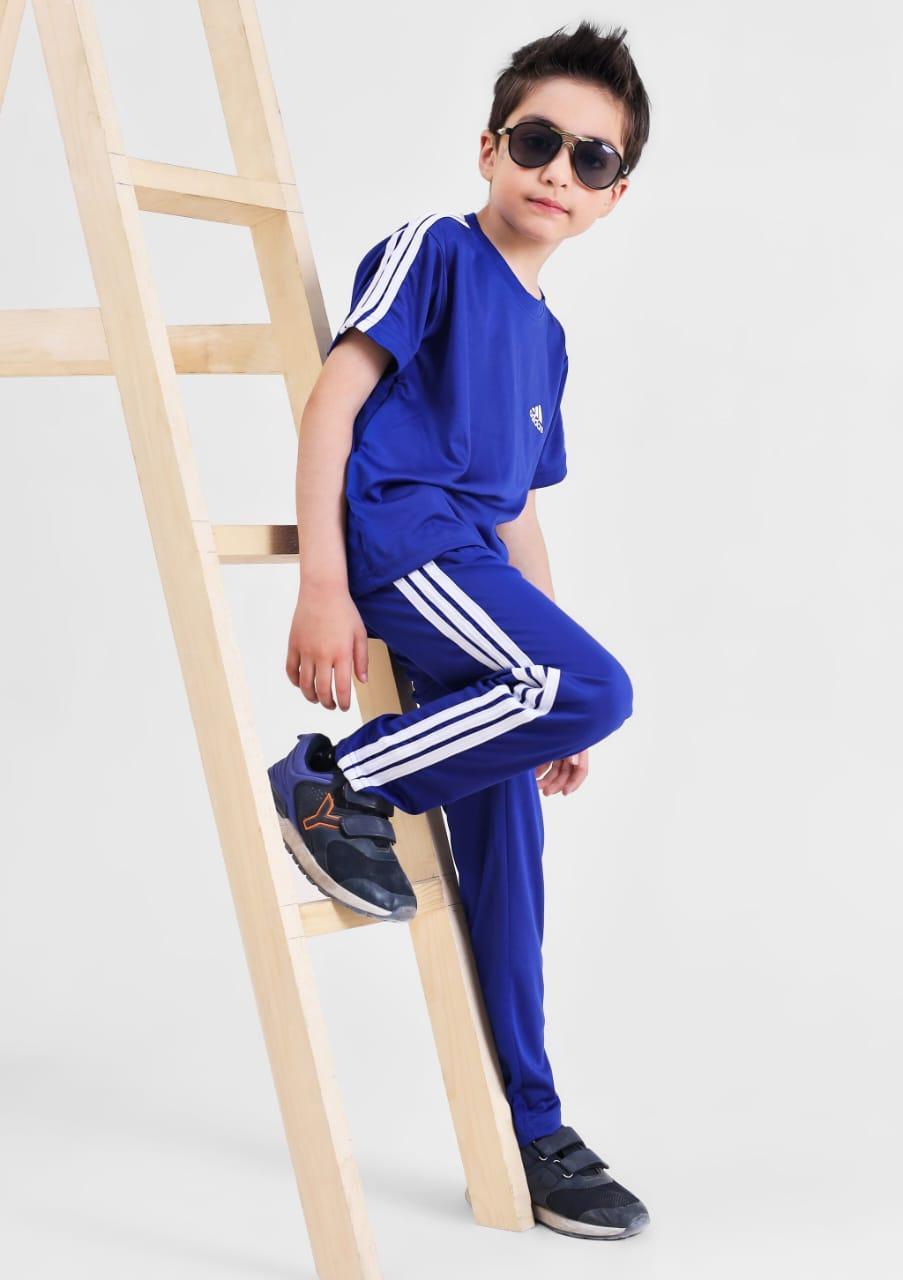2 Pcs for Kids Stylish Micro Tracksuit for Kids 