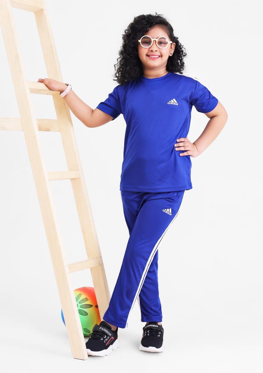2 Pcs for Kids Stylish Micro Tracksuit for Kids 