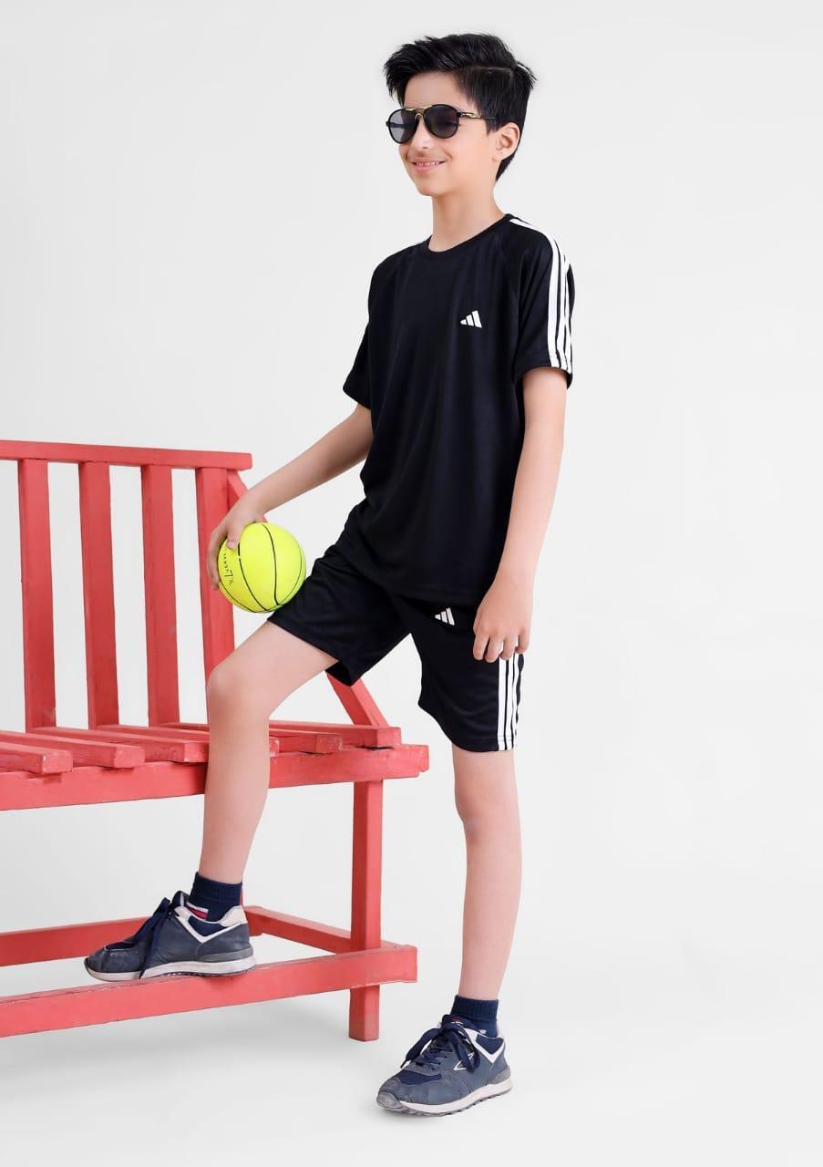 2 Pcs for Kids Stylish Micro Tracksuit for Kids 