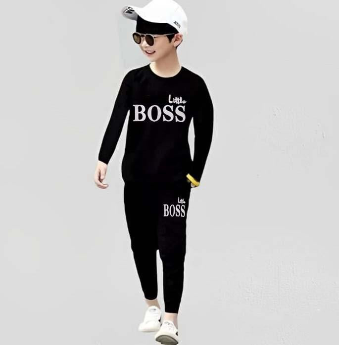2 Pcs for Kids Stylish Micro Tracksuit for Kids 