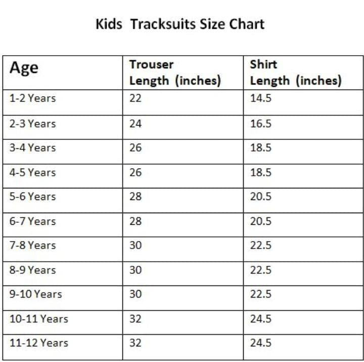 2 Pcs for Kids Stylish Micro Tracksuit for Kids