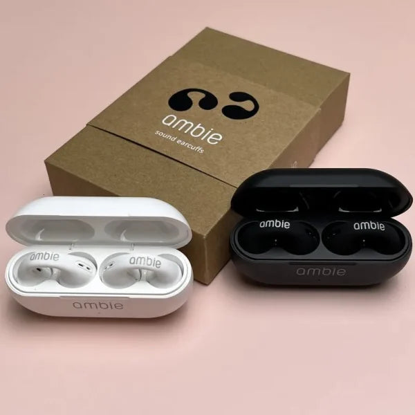 Arch Ambie Ear Cuffs | BoneConduction Earbuds Ear Cuffs | Best Quality Earbuds Black/white (with Box)