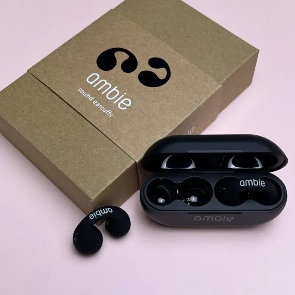 Arch Ambie Ear Cuffs | BoneConduction Earbuds Ear Cuffs | Best Quality Earbuds Black/white (with Box)