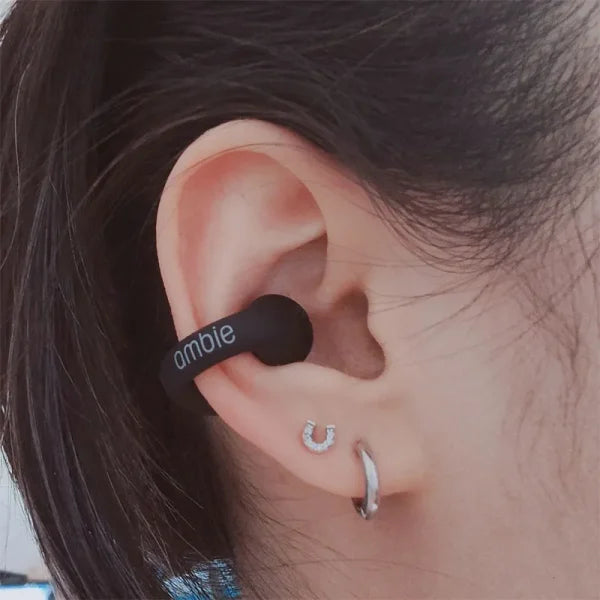 Arch Ambie Ear Cuffs | BoneConduction Earbuds Ear Cuffs | Best Quality Earbuds Black/white (with Box)