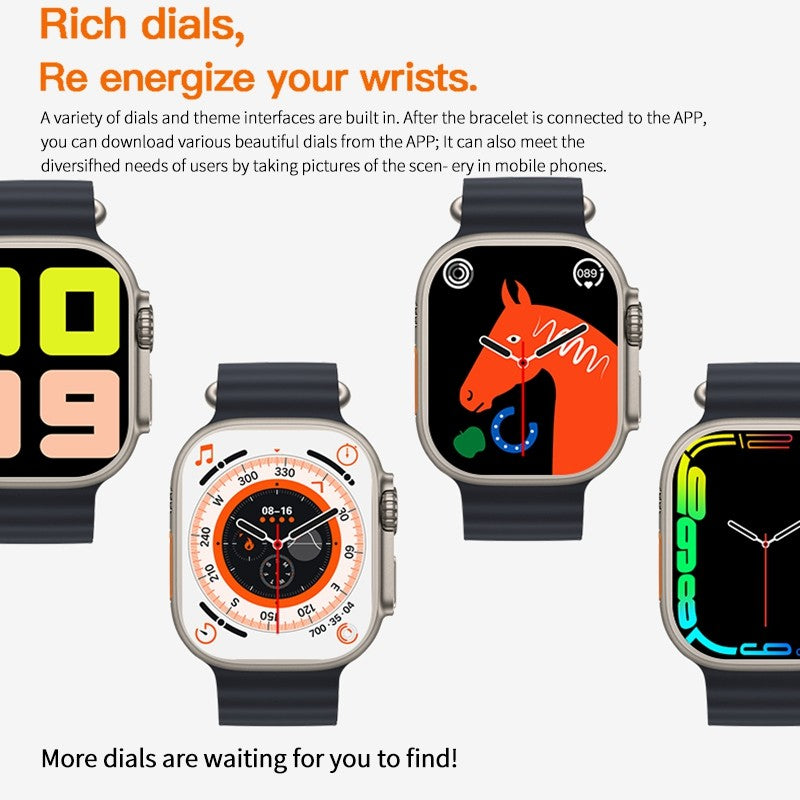 T800 Ultra2 Smart Watch with49 MM Dial Size