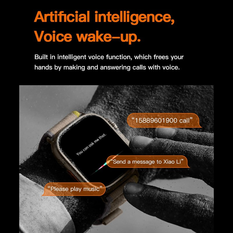 T800 Ultra2 Smart Watch with49 MM Dial Size