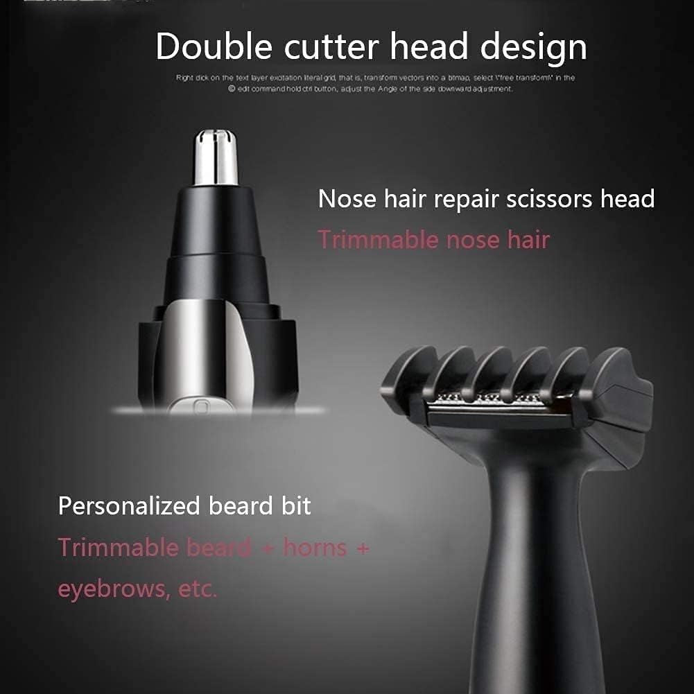 Ear Nose Hair Trimmer for Men Women USB Rechargeable Electric Facial Hair Trimmer