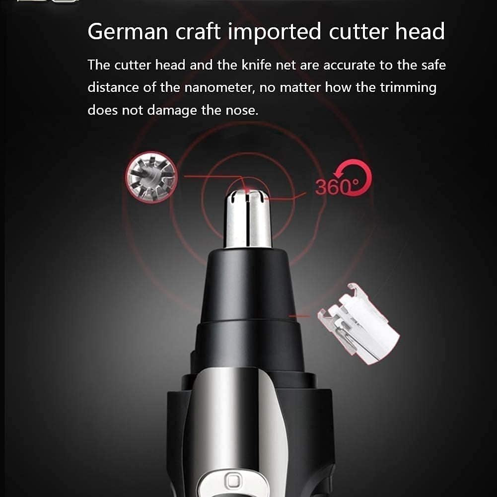 Ear Nose Hair Trimmer for Men Women USB Rechargeable Electric Facial Hair Trimmer