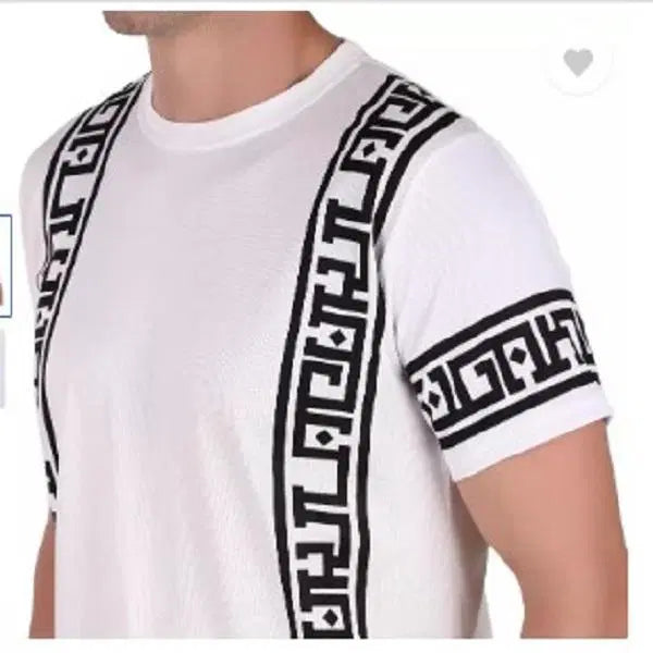 Men's Dri Fit Printed T-Shirt & Shorts Tracksuit - 2 Pcs