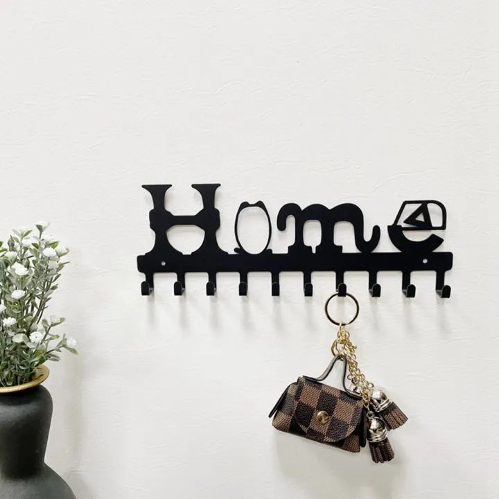 Metal Key Rack Holder Wall