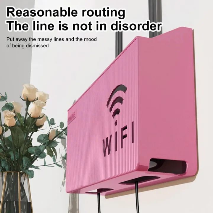 Router Storage Box Wireless Wifi Wall Hanging