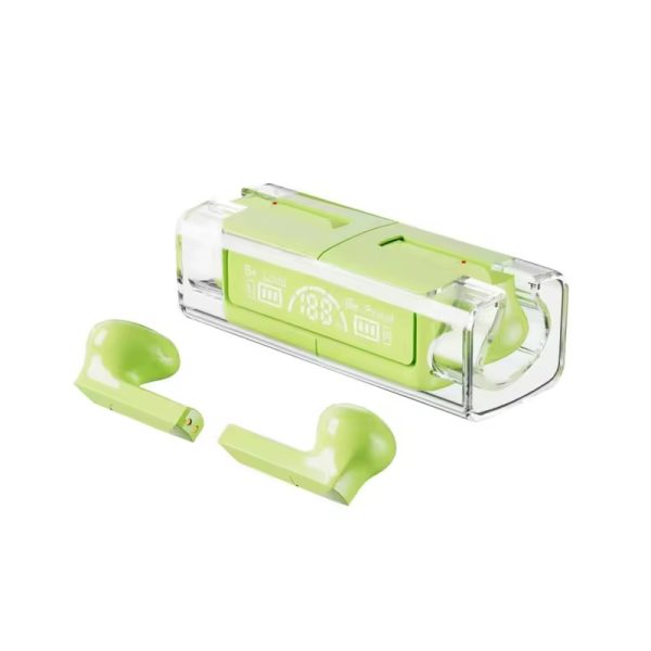 Tws Bh15 Music Wireless Bluetooth Ear Buds | Transparent Wireless Bluetooth