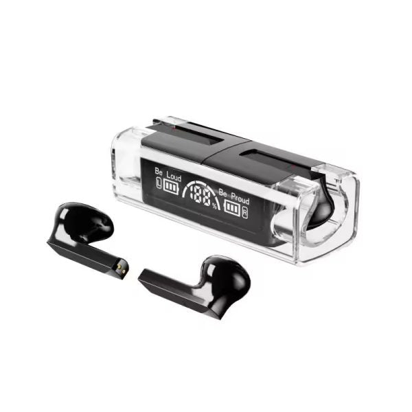 Tws Bh15 Music Wireless Bluetooth Ear Buds | Transparent Wireless Bluetooth