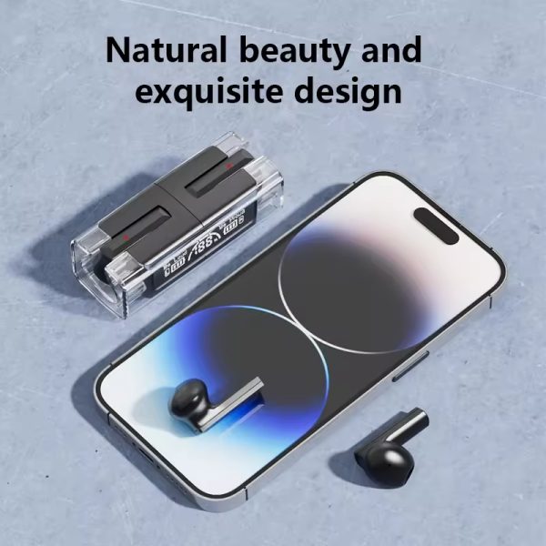 Tws Bh15 Music Wireless Bluetooth Ear Buds | Transparent Wireless Bluetooth