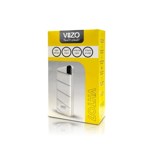 Vht-07 – 10,000mah Full-size Power Bank | Power Bank For Android – Power Bank For Mobile Phone – Vizo Vht-07 Power Bank