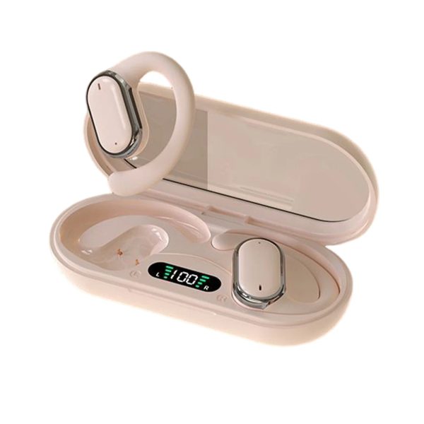 X97 Headphones Wireless Earphone Tws Painless Wear No Pain Led Display Open-ear Bt 5.3 Earbuds (random Color