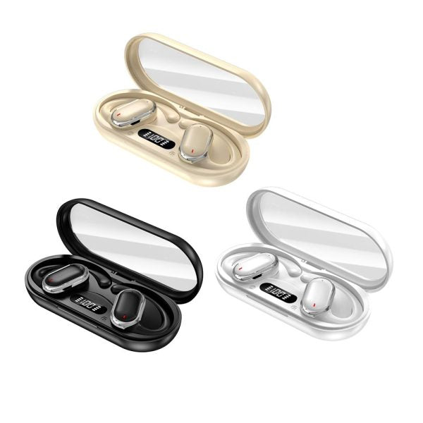 X97 Headphones Wireless Earphone Tws Painless Wear No Pain Led Display Open-ear Bt 5.3 Earbuds (random Color