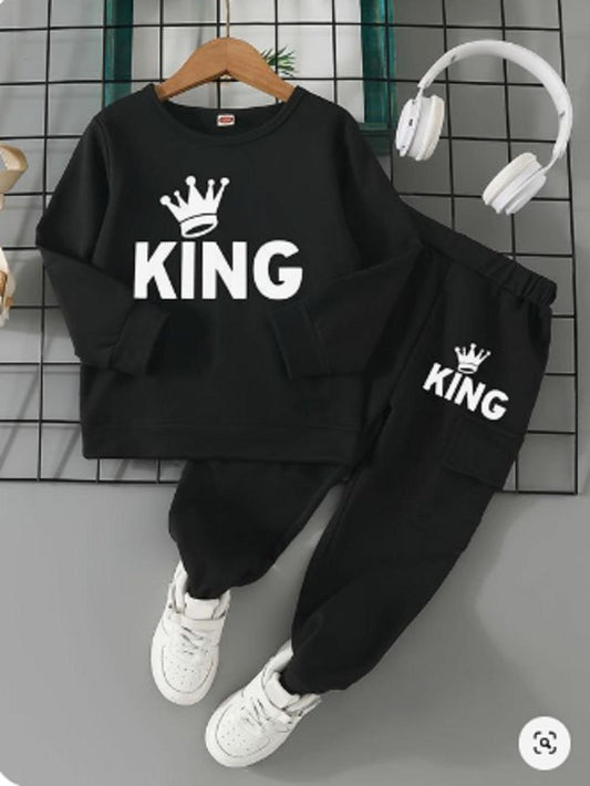 2 Pcs for Kids Stylish Micro Tracksuit for Kids&nbsp;