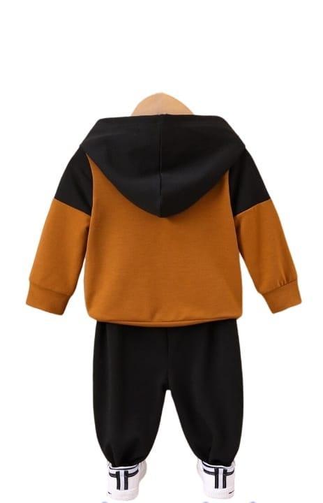 2 Pcs for Kids Stylish Micro Tracksuit for Kids