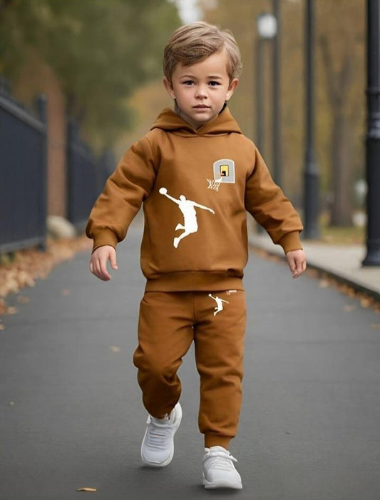 2 Pcs for Kids Stylish Micro Tracksuit for Kids&nbsp;
