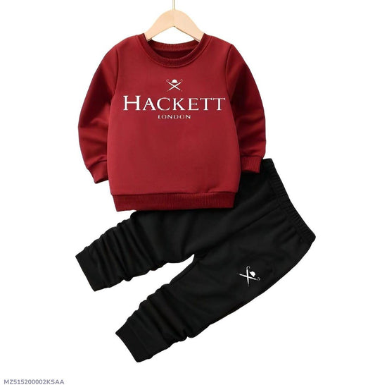 2 Pcs for Kids Stylish Micro Tracksuit for Kids
