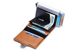 Men’s Slim Wallet with Pop-Up Card Holder
