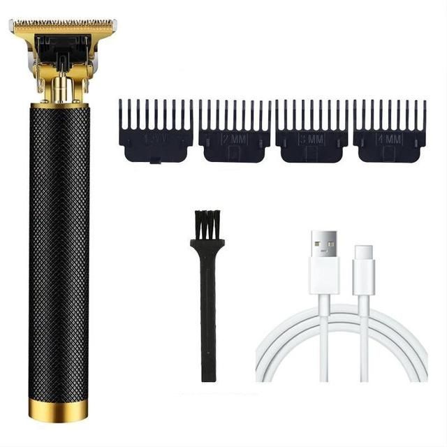 Black Color Rechargeable T9 Trimmer &amp; Electric Hair Clipper, Beard Trimmer