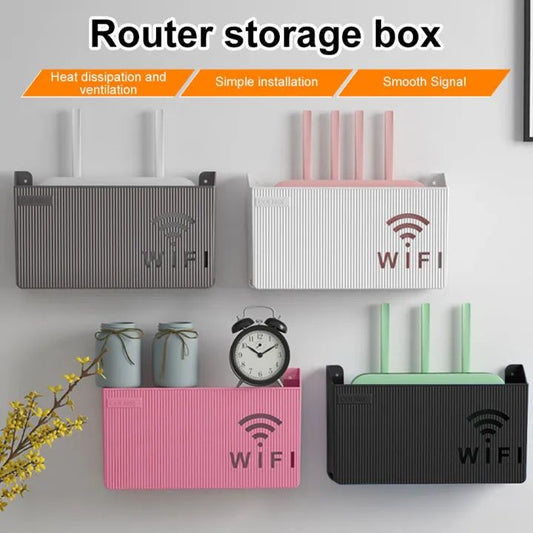 Router Storage Box Wireless Wifi Wall Hanging