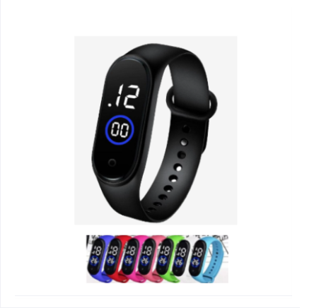 Latest M4 Led Watch Digital Sports Bracelet For Boys ; Girls